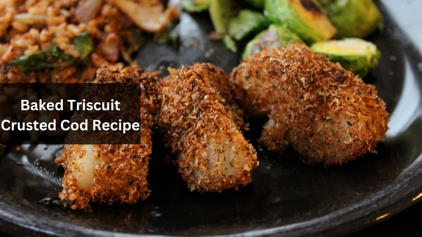 Baked Triscuit Crusted Cod Recipe