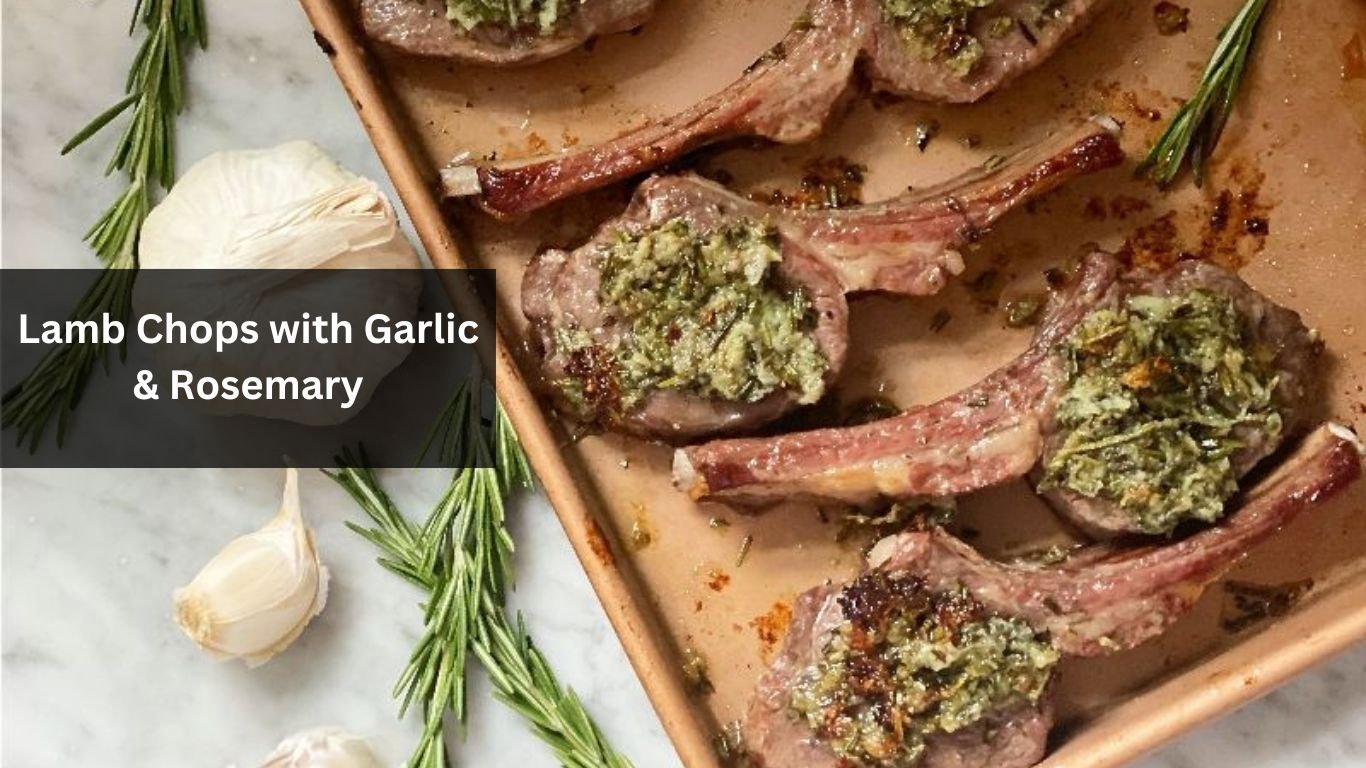Lamb Chops with Garlic & Rosemary